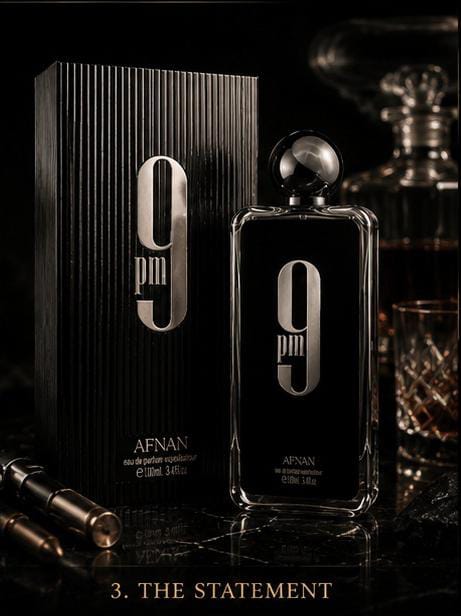 Afnan 9 PM — The Mafia Edition | A Dark & Powerful Signature Fragrance of Authority, Mystery, Masculine Confidence & Underworld Luxury