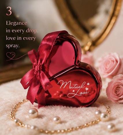 Mutual Love Pour Femme — An Exquisite Romantic Fragrance of Passion, Elegance, Timeless Love & Unforgettable Feminine Luxury