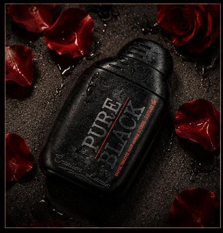 Pure Black For Him — An Intense Signature Fragrance of Dark Romance, Magnetic Attraction, Timeless Luxury & Unforgettable Desire