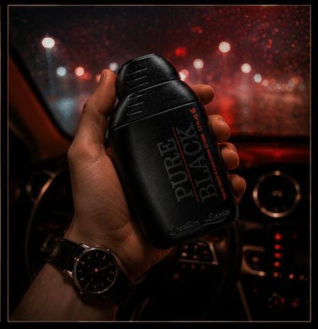 Pure Black For Him — An Intense Signature Fragrance of Dark Romance, Magnetic Attraction, Timeless Luxury & Unforgettable Desire