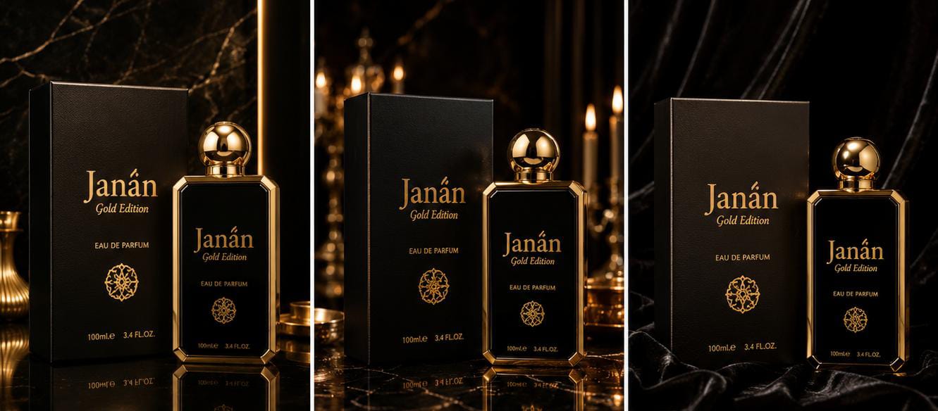 Janān Gold Edition — An Exquisite Luxury Fragrance of Timeless Elegance, Refined Sophistication & Unforgettable Presence